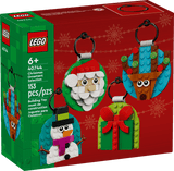 LEGO Christmas Ornament Selection