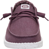 Hey Dude Womens Wendy Stretch Canvas Slip-On Shoes