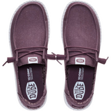 Hey Dude Womens Wendy Stretch Canvas Slip-On Shoes