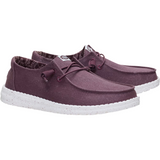 Hey Dude Womens Wendy Stretch Canvas Slip-On Shoes