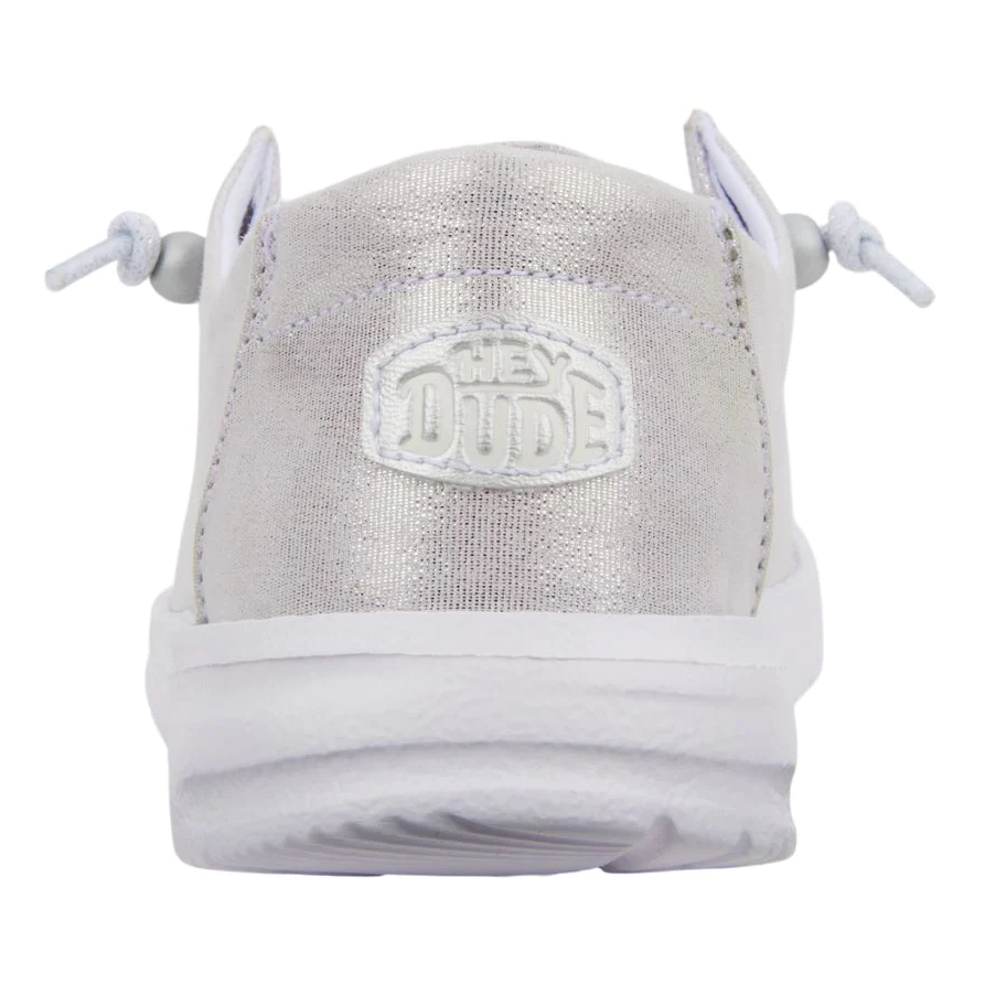 Hey Dude Womens Wendy Metallic Shine Slip-On Shoes – ShopCGX