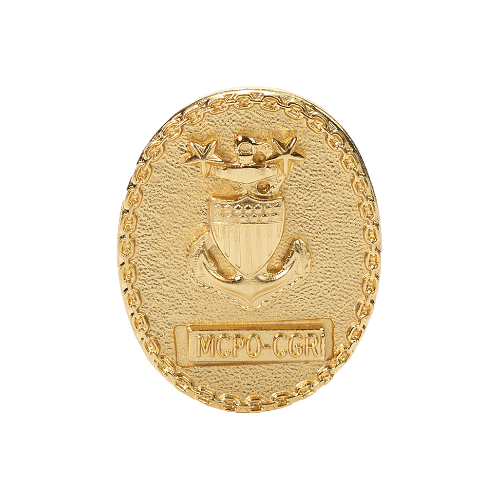 Vanguard CG Badge Miniature Gold SR EM Advisor E-9 MCPOCGRF