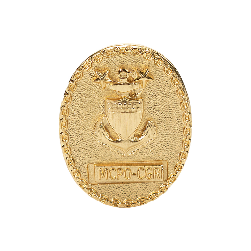 Vanguard CG Badge Miniature Gold SR EM Advisor E-9 MCPOCGRF