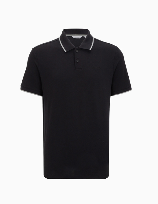 Calvin klein men's pique polo sales