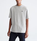 Calvin Klein Mens Relaxed Fit Archive Logo Crewneck Short Sleeve T-Shirt