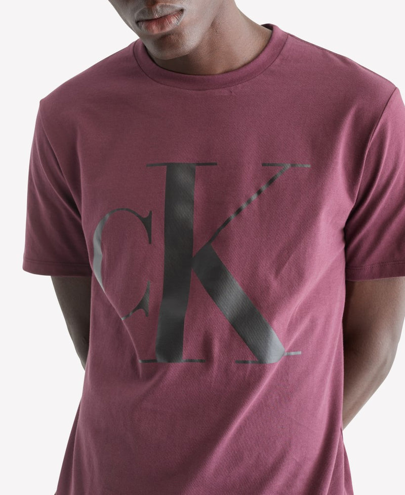 Calvin Klein Mens Monogram Short Sleeve T-Shirt – ShopCGX Calvin Klein Mens Monogram Short Sleeve T-Shirt – ShopCGX