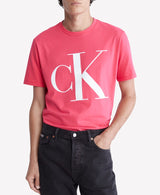 Calvin Klein Mens Monogram Short Sleeve T-Shirt