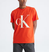 Calvin Klein Mens Monogram Short Sleeve T-Shirt