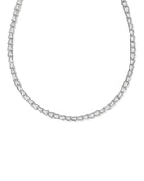 Kendra Scott Bella Silver Tennis Necklace