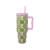 Lilly Pulitzer Tropical Tiles Stainless Steel Tumbler - 40 oz.