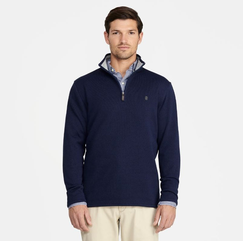 IZOD Mens Quarter Zip Fleece Sweater – ShopCGX1
