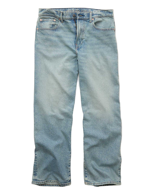 American Eagle Mens AE EasyFlex +TENCEL Fibers Baggy Jeans