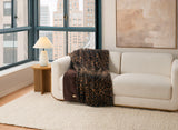 UGG Everett Throw Blanket - Black Leopard