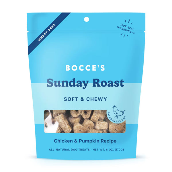 Bocce's Bakery Sunday Roast Soft & Chewy Dog Treats-  6 oz.