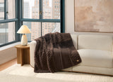 UGG Harland Throw Blanket - Burnt Cedar