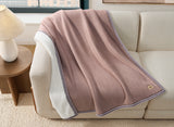 UGG Kirkwood UGGBraid Throw Blanket - Rosewood