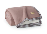 UGG Kirkwood UGGBraid Throw Blanket - Rosewood