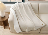 UGG Kirkwood UGGBraid Throw Blanket - Mustard Seed