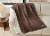 UGG Kirkwood UGGBraid Throw Blanket - Burnt Cedar