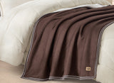 UGG Kirkwood UGGBraid Throw Blanket - Burnt Cedar