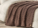 UGG Shira Textured Throw Blanket - Allspice