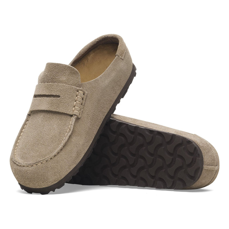 Birkenstock Womens Naples Suede Leather Clogs - Regular/Wide