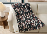 UGG Everett Throw Blanket - Burnt Cedar Cow