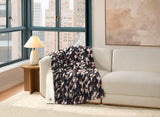 UGG Everett Throw Blanket - Burnt Cedar Cow