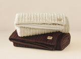 UGG Jennis Throw Blanket - Mustard Seed Tipped W/ Snow