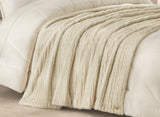 UGG Jennis Throw Blanket - Mustard Seed Tipped W/ Snow