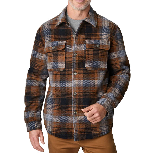Free Country Mens Chill Out Fleece Shirt Jacket