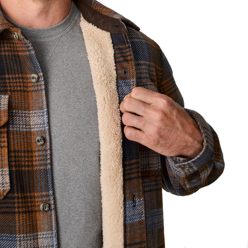 Free Country Mens Chill Out Fleece Shirt Jacket