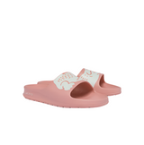 Lacoste Womens Croco 2.0 Synthetic Print Slide Sandals
