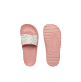 Lacoste Womens Croco 2.0 Synthetic Print Slide Sandals