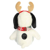 Aurora Festive Peanuts Reindeer Snoopy Plush Toy