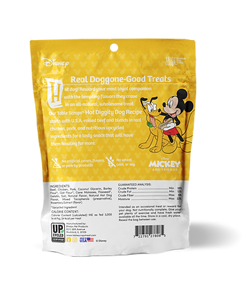 Disney Table Scraps - Mickey Mouse Hot Diggity Dog Dog Treats - 5oz.