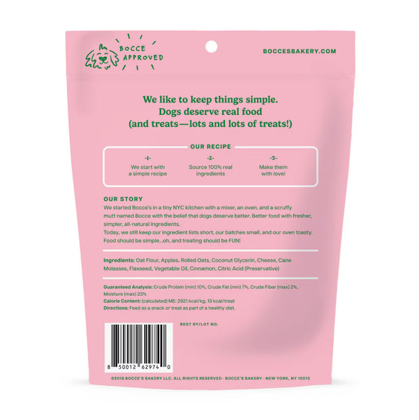 Bocce's Bakery Fireside Apple Pie Soft & Chewy Dog Treats - 6 oz.