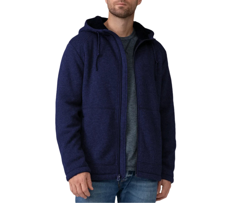 Free Country Mens Northwood Mountain Fleece Hoodie Full-Zip Jacket Free Country Mens Northwood Mountain Fleece Hoodie Full-Zip Jacket