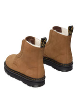 Dr. Martens Zebzag Laceless Warm Lined Slip On Nubuck Boots