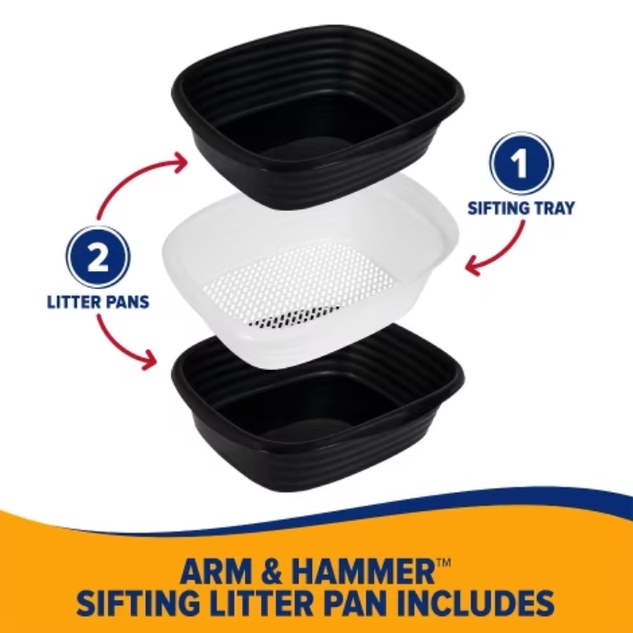 Arm & Hammer Sifting Litter Box