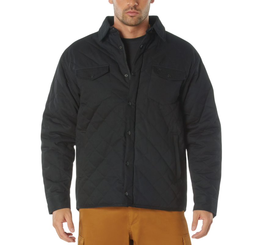 Rothco Mens Diamond Quilted Cotton Jacket Size 3XL ShopCGX