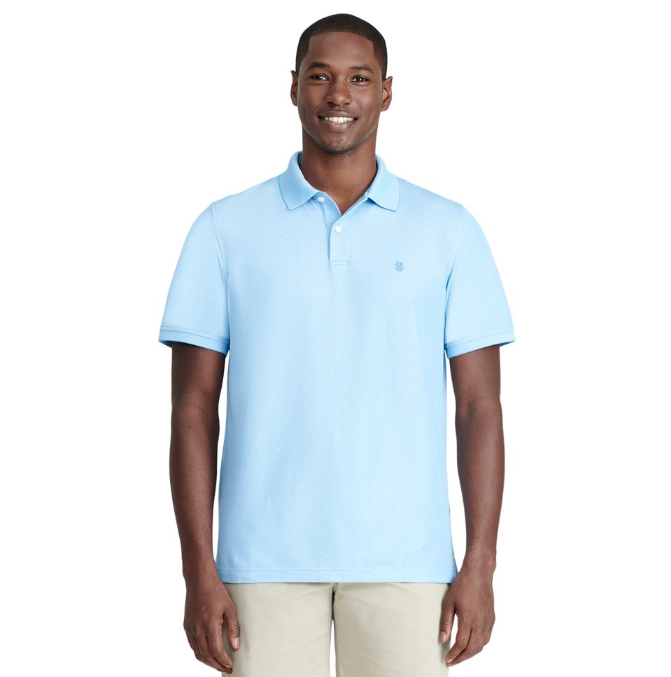 IZOD Mens Advantage Performance Short Sleeve Polo Shirt ShopCGX