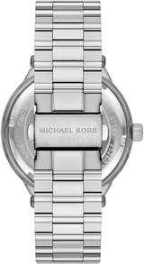 Michael Kors Mens Billie Silver-Tone Watch