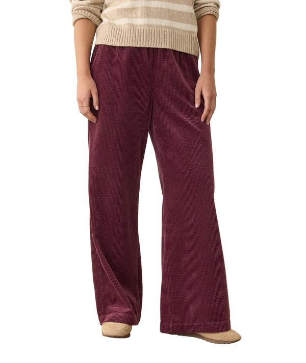 Marine Layer Womens Allison Corduroy Trouser Pants