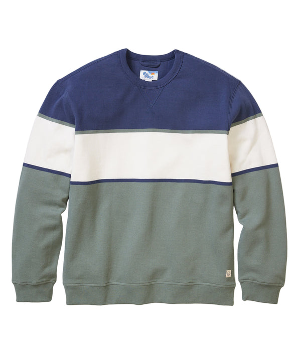 Marine Layer Mens Cloud 9 Fleece Relaxed Crewneck Sweater