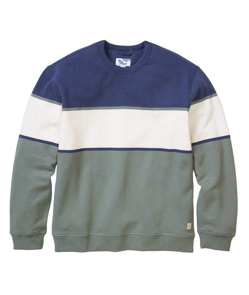 Marine Layer Mens Cloud 9 Fleece Relaxed Crewneck Sweater
