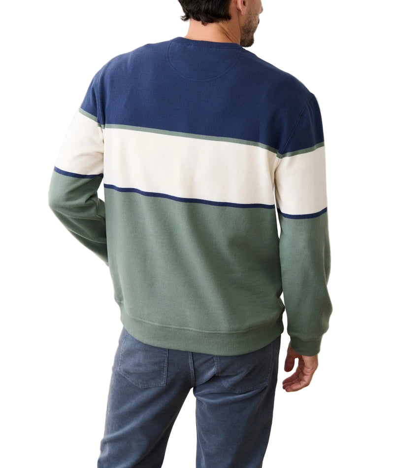 Marine Layer Mens Cloud 9 Fleece Relaxed Crewneck Sweater