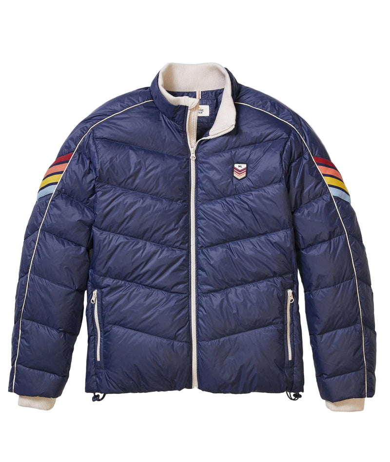 Marine Layer Mens Bode Puffer Jacket