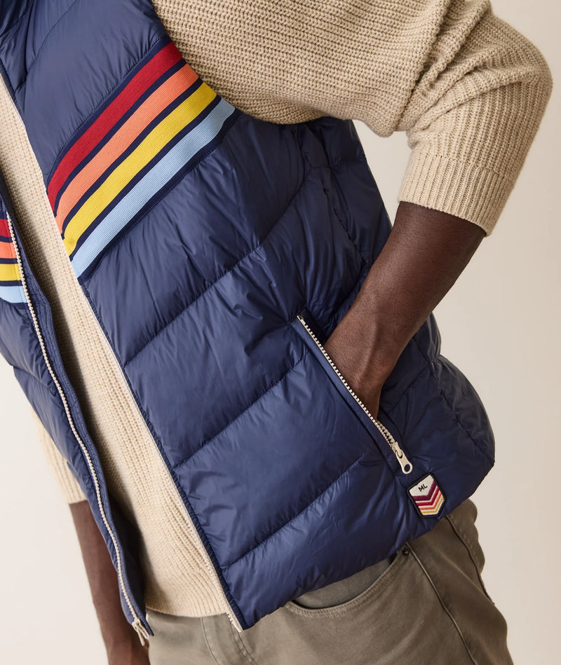 Marine Layer Mens Bode Puffer Vest
