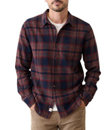 Marine Layer Mens Tahoe Flannel Long Sleeve Shirt